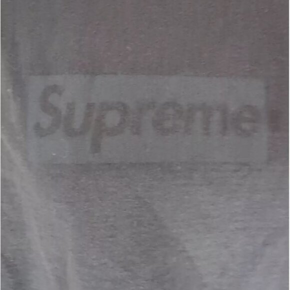 Supreme SS22 Tonal Logo T-shirt In Black Size Medium - Picture 4 of 7